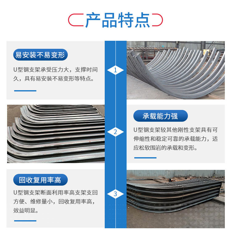 U型钢支架